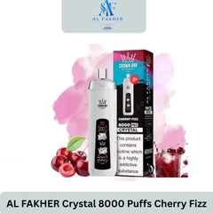 AL FAKHER Crystal 8000 Puffs Cherry Fizz