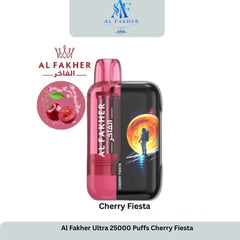 Al Fakher Ultra 25000 Puffs Cherry Fiesta