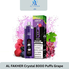 AL FAKHER Crystal 8000 Puffs Grape