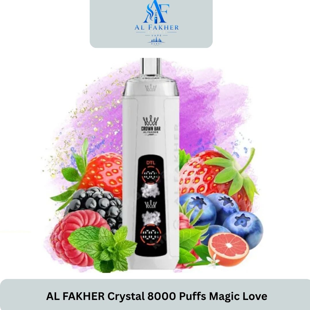 AL FAKHER Crystal 8000 Puffs Magic Love