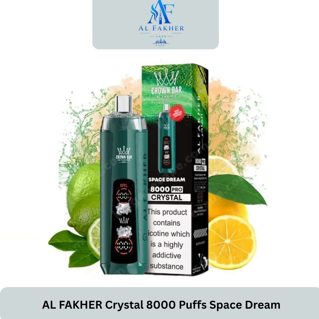 AL FAKHER Crystal 8000 Puffs Space Dream