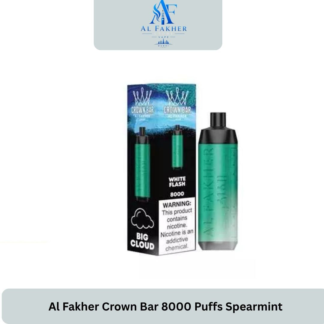 Al Fakher Crown Bar 8000 Puffs Spearmint
