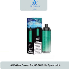Al Fakher Crown Bar 8000 Puffs Spearmint