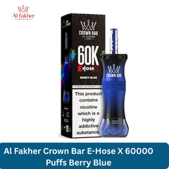 Al Fakher Crown Bar Mega Max 40000 Puffs Berry Blue