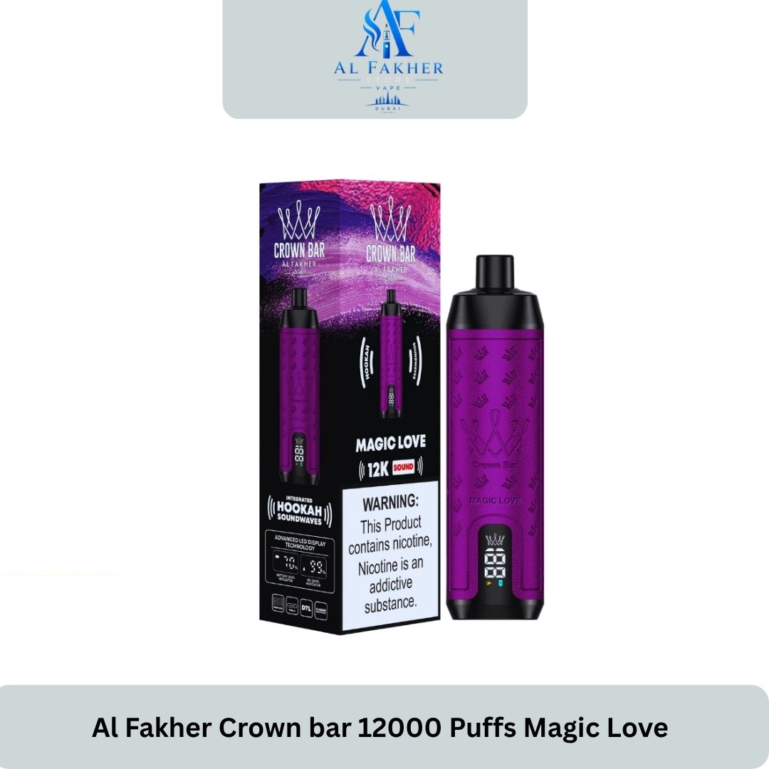 Al Fakher Crown bar 12000 Puffs Magic Love