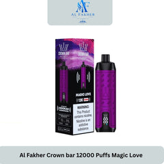 Al Fakher Crown bar 12000 Puffs Magic Love