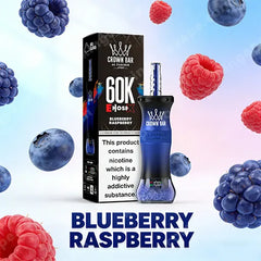 Al Fakher E Hose X 60000 Puffs Crown Bar Blueberry Raspberry
