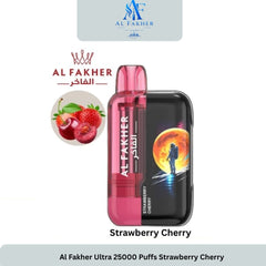 Al Fakher Ultra 25000 Puffs Strawberry Cherry
