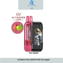 Al Fakher Ultra 25000 Puffs Two Apple
