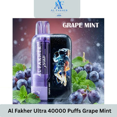 Al Fakher Ultra 40000 Puffs Grape Mint