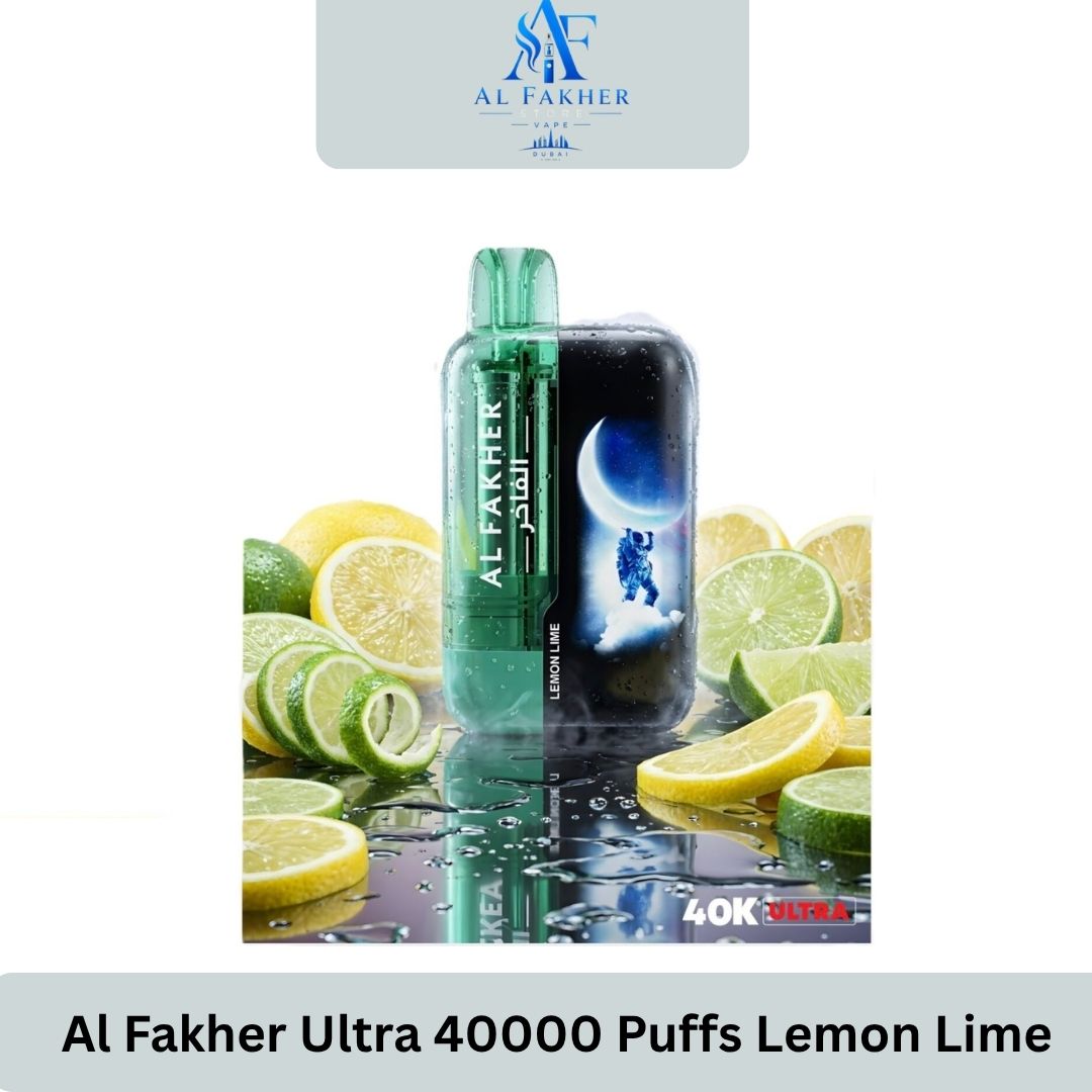 Al Fakher Ultra 40000 Puffs  Lemon Lime