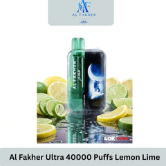 Al Fakher Ultra 40000 Puffs  Lemon Lime