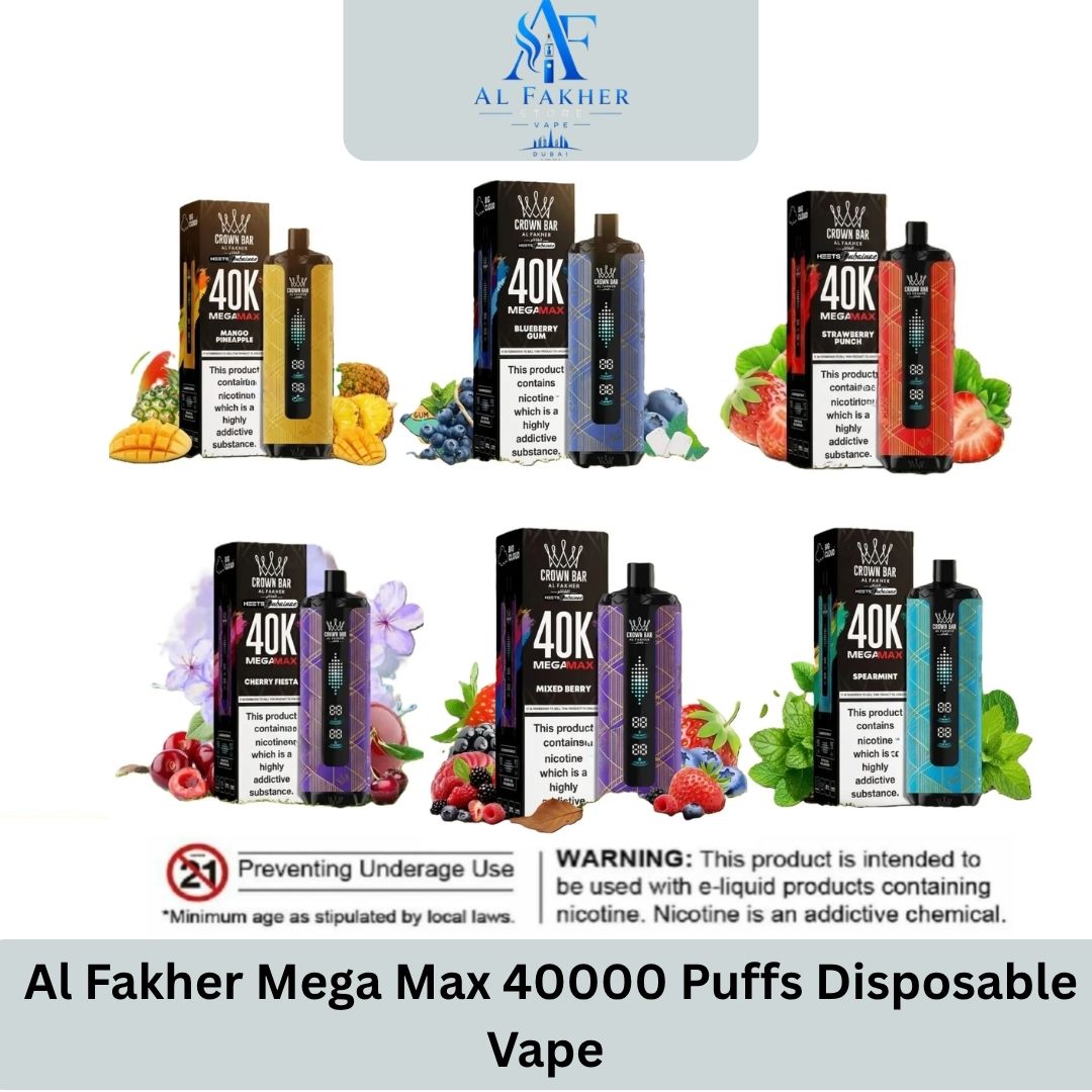 Al Fakher Mega Max 40000 Puffs Disposable Vape