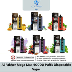Al Fakher Mega Max 40000 Puffs Disposable Vape