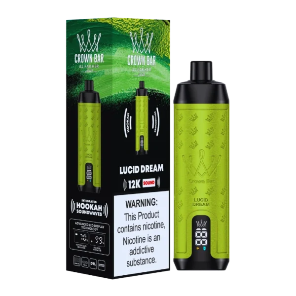 Al Fakher Crown bar 12000 Puffs Lucid Dream