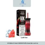 Al Fakher E Hose X 60000 Puffs Crown Bar Lush Ice