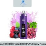 AL FAKHER Crystal 8000 Puffs Cherry Fiesta