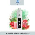 AL FAKHER Crystal 8000 Puffs Lush Ice