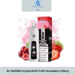 AL FAKHER Crystal 8000 Puffs Strawberry Cherry