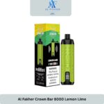 Al Fakher Crown Bar 8000 Puffs Lemon Lime