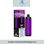Al Fakher Crown Bar 8000 Puffs Magic Love