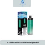 Al Fakher Crown Bar 8000 Puffs Spearmint