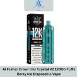 Al Fakher Crown Bar Crystal V2 12000 Puffs Berry Ice