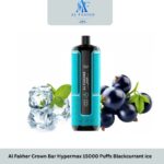 Al Fakher Crown Bar Hypermax 15000 Puffs Blackcurrant ice