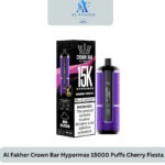 Al Fakher Crown Bar Hypermax 15000 Puffs Cherry Fiesta