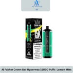 Al Fakher Crown Bar Hypermax 15000 Puffs Lemon Mint