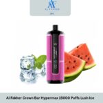 Al Fakher Crown Bar Hypermax 15000 Puffs Lush Ice