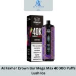 Al Fakher Crown Bar Mega Max 40000 Puffs Lush Ice
