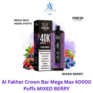 Al Fakher Crown Bar Mega Max 40000 Puffs MIXED BERRY