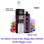 Al Fakher Crown Bar Mega Max 40000 Puffs Magic Love