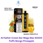 Al Fakher Crown Bar Mega Max 40000 Puffs Mango Pineapple