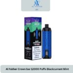 Al Fakher Crown bar 12000 Puffs Blackcurrant Mint