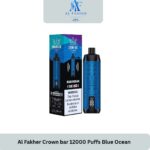 Al Fakher Crown bar 12000 Puffs Blue Ocean