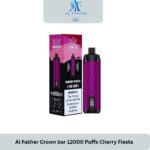Al Fakher Crown bar 12000 Puffs Cherry Fiesta