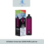 Al Fakher Crown bar 12000 Puffs Lush Ice