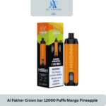 Al Fakher Crown bar 12000 Puffs Mango Pineapple