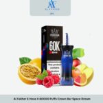Al Fakher E Hose X 60000 Puffs Crown Bar Space Dream
