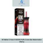 Al Fakher E Hose X 60000 Puffs Crown Bar Watermelon Cherry